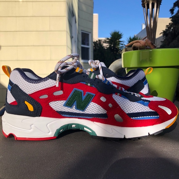 New Balance x Aime Leon Dore 827 Abzorb Red - Picture 6 of 8